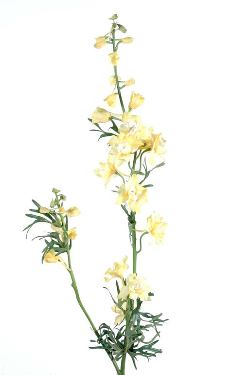 Delphinium Artificiale Giallo 70 Cm Per Bouquet