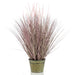 Erba Pennisetum Artificiale Smeraldo 99 Cm In Vaso Di Zinco