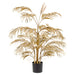 Palma Areca Artificiale Smeraldo 105 Cm Oro
