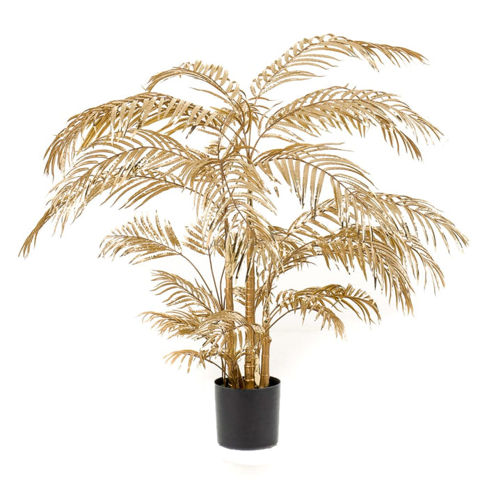 Palma Areca Artificiale Smeraldo 145 Cm Oro