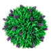 Set Di 2 Palline Di Bosso Artificiale Con Lavanda 30 Cm