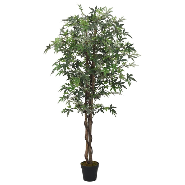 Acero Artificiale 504 Foglie 150 Cm Verde