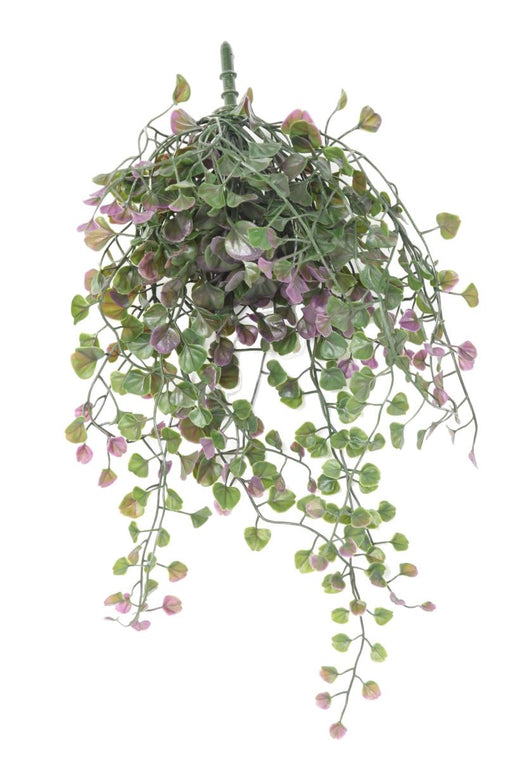 Fogliame Artificiale Dicondra 50 Cm Verde Prugna