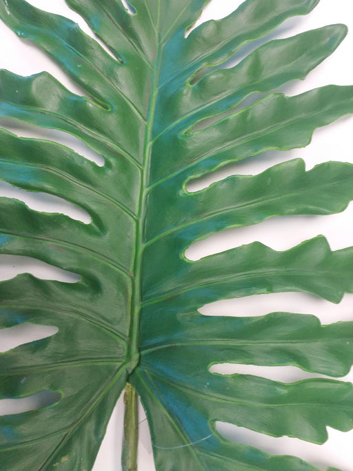 Foglia Monstera Artificiale 117 Cm Decorazione Verde