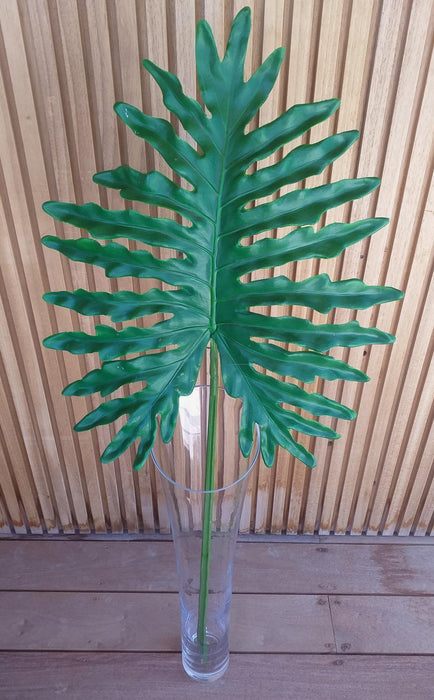 Foglia Monstera Artificiale 117 Cm Decorazione Verde