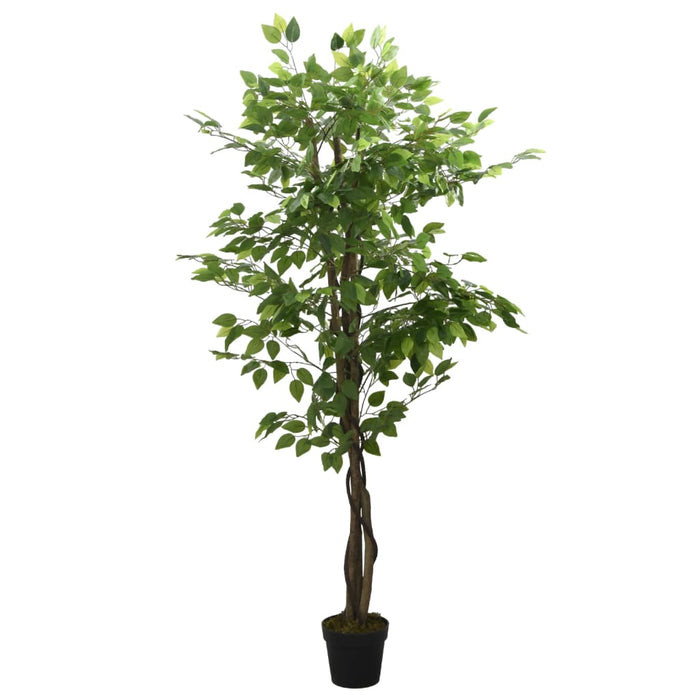Ficus Artificiale 378 Foglie 80 Cm Verde
