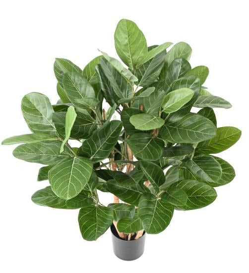 Ficus Audrey Artificiale 100Cm In Vaso Decorativo