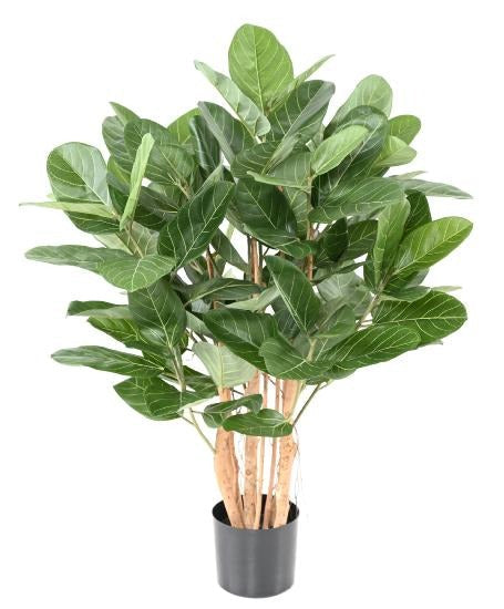 Ficus Audrey Artificiale 100Cm In Vaso Decorativo