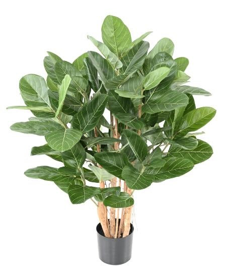 Ficus Audrey Artificiale 100Cm In Vaso Decorativo