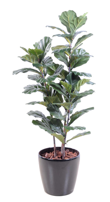 Pianta Da Interno Artificiale Ficus Lyrata 130 Cm