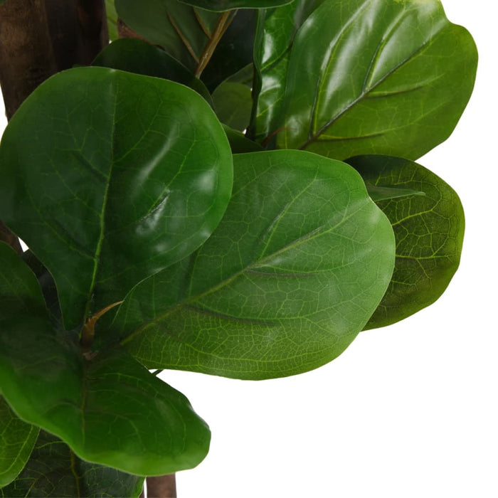 Ficus Lyrata Artificiale 134 Foglie 120 Cm Verde