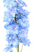 Fiore Artificiale Delphinium Blu 100Cm Per Decorazione
