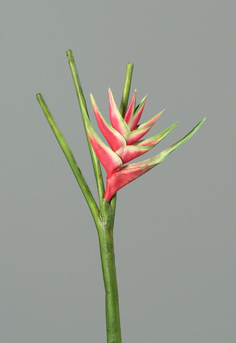 Fiore Artificiale Heliconia Rosa 126 Cm Bellissimo Arredamento