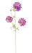 Fiore Artificiale Scabious Viola 75 Cm Gambo Decorativo