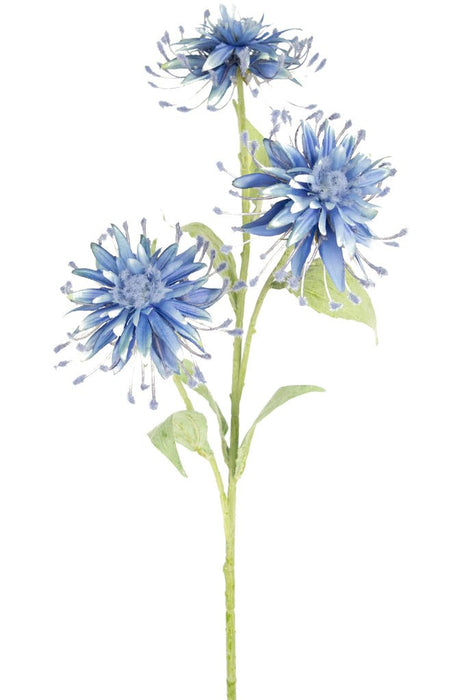 Fiore Artificiale Scabiosa Japonica Blu