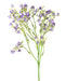 Fiore Artificiale Del Nontiscordardime 50Cm Viola Per Bouquet