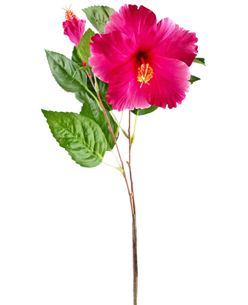 Fiore Artificiale Di Ibisco Rosa