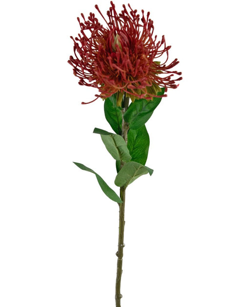 Fiore Artificiale Protea Rosso