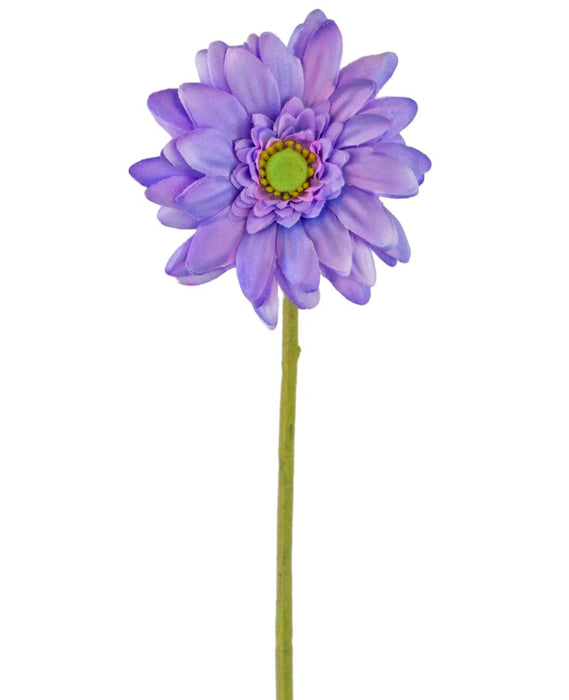 Fiore Artificiale Mini Gerbera Lilla