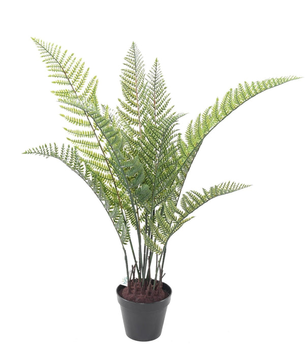Felce Artificiale In Vaso 100 Cm Pianta Verde
