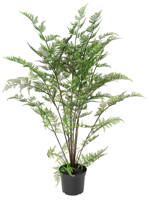 Felce Artificiale Resistente Ai Raggi UV In Vaso 110 Cm Verde