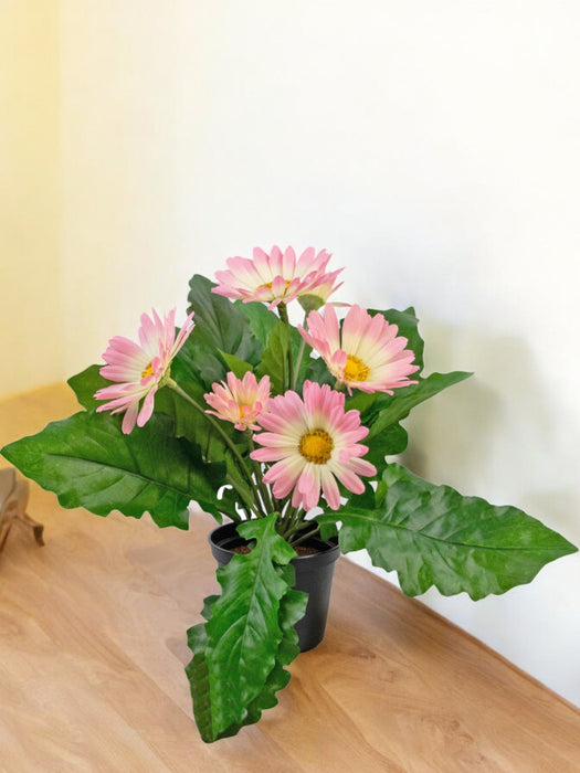 Gerbera Artificiale Rosa