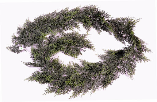 Ghirlanda Di Cipresso Artificiale 180 Cm Verde Per Decorazione