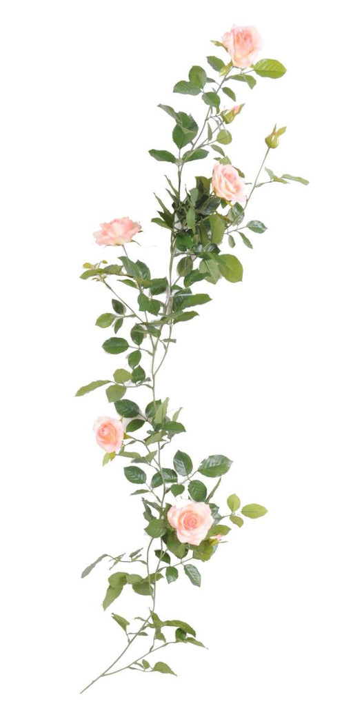 Ghirlanda Di Rose Artificiali 140 Cm Decorazione Interni