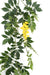 Ghirlanda Di Glicine Artificiale Gialla 180 Cm