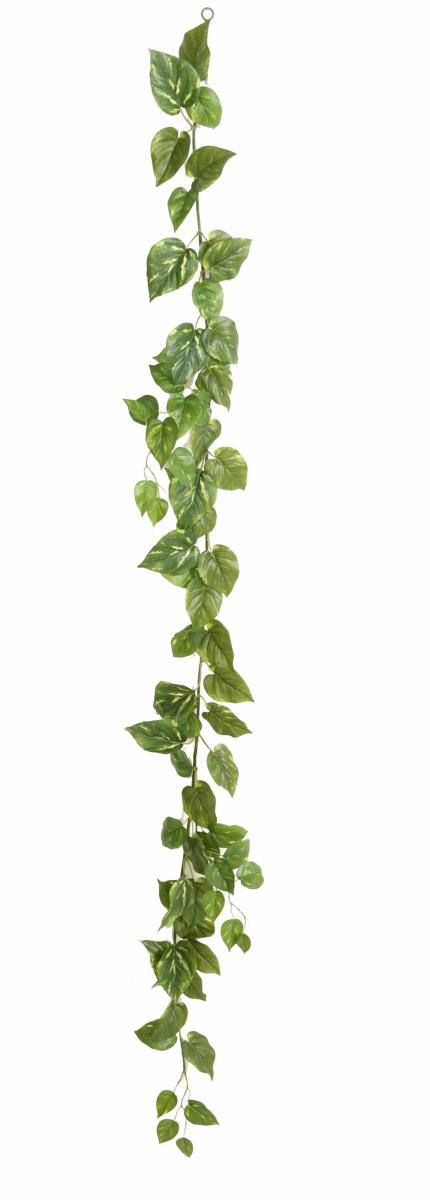 Ghirlanda Di Pothos Artificiale 180 Cm Decorazione D'interni
