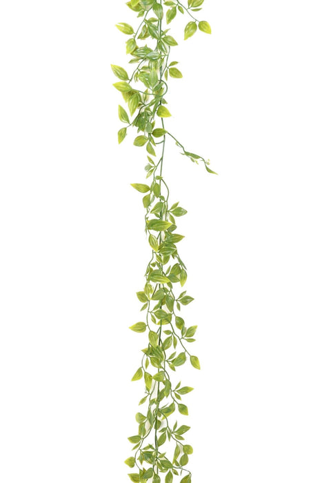 Ghirlanda Artificiale Resistente Ai Raggi UV Tradescantia 195Cm