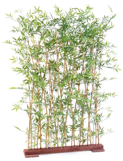 Siepe Artificiale In Bambù Giapponese, 150 Cm, Resistente Ai Raggi UV