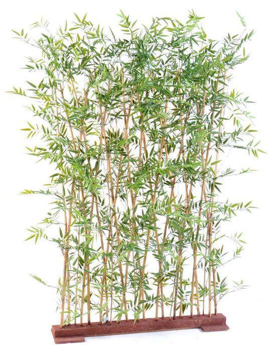 Siepe Artificiale In Bambù Giapponese, 150 Cm, Resistente Ai Raggi UV