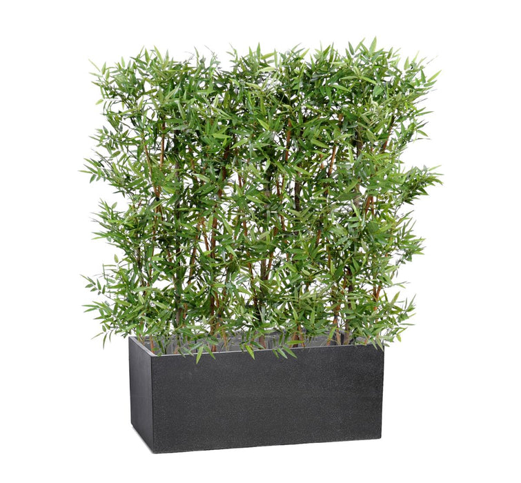 Siepe Orientale Artificiale In Bambù Per Interni 110 Cm