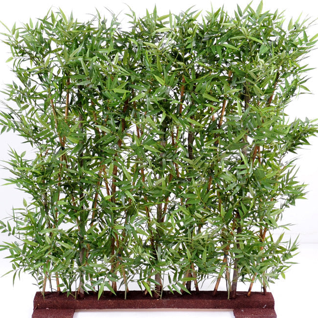 Siepe Orientale Artificiale In Bambù Per Interni 110 Cm