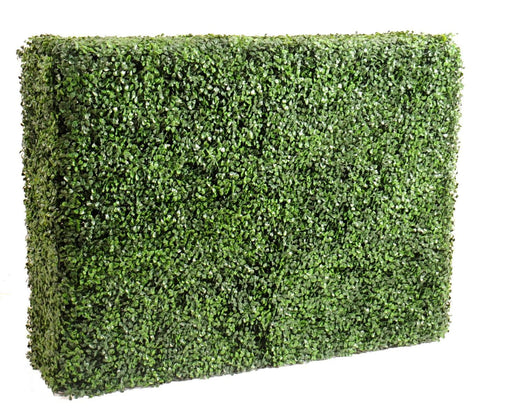 Siepe Di Bosso Artificiale In Metallo 108X80Cm Per Esterni