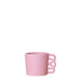 Tazza Happy - Vaso Da Fiori In Ceramica Rosa
