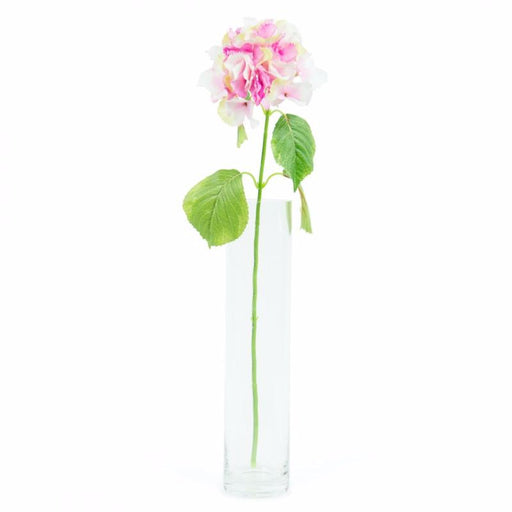Bouquet Decorativo Gigante Di Ortensie Artificiali Rosa Da 73 Cm