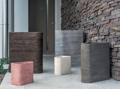 Fioriera In Terracotta Haute Mont Blanc