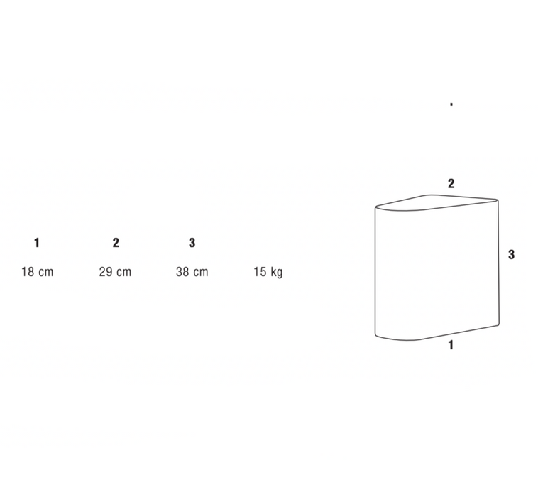 Fioriera In Terracotta Haute Mont Blanc