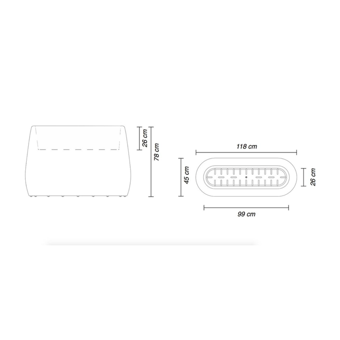 Fioriera LED Pandora