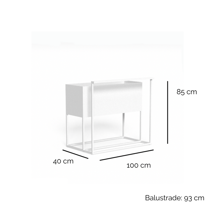 Fioriera Alta Da Percorso