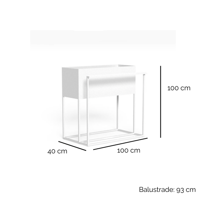 Fioriera Alta Da Percorso