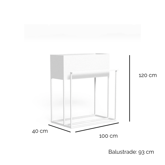 Fioriera Alta Da Percorso