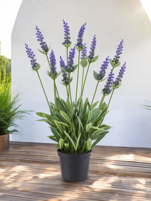 Lavanda - Pianta Artificiale Da Esterno In Vaso