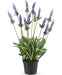 Lavanda - Pianta Artificiale Da Esterno In Vaso