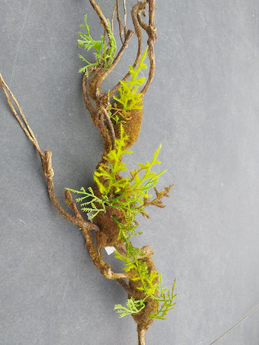 Liana Artificiale Con Palline Di Muschio 95 Cm