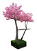 Tavolo In Piedi Fiore Di Ciliegio Artificiale Rosa H.280Cm