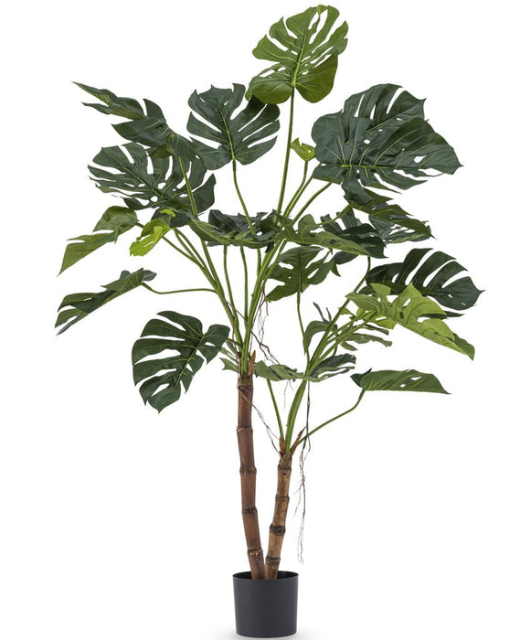 Monstera Su Stelo - Grande Pianta Artificiale