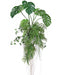 Monstera/Felce - Pianta Artificiale Cadente